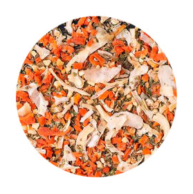 Приправа до картоплі з морквою та часником