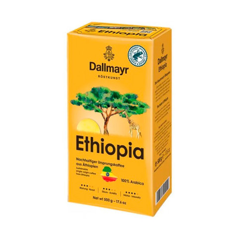 Кава мелена Dallmayr Ethiopia, 500г Кава мелена Dallmayr Ethiopia, 500г