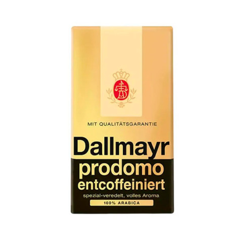 Кава мелена Dallmayr Prodomo Entcoffeiniert без кофеїну, 500г Кава мелена Dallmayr Prodomo Entcoffeiniert без кофеїну, 500г