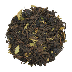 Чорний пуер з вишнею