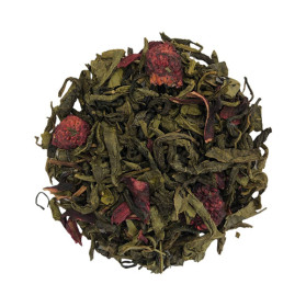 Зелений чай "Малиновий десерт"