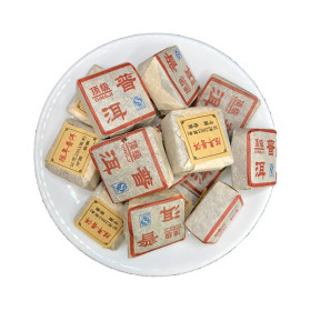 Пуер прессований (кубіки)