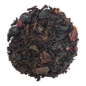 Чорний чай з лісовою ягодою