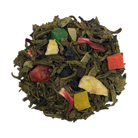 Зелений фруктовий чай